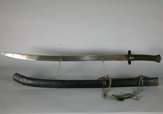 清軍職官佩刀