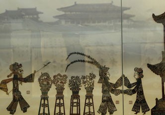河北《鳳儀亭》皮影組